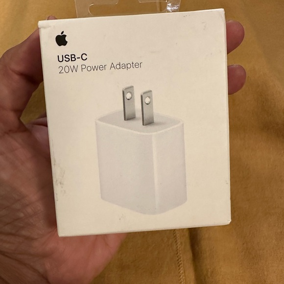 Sold Apple USB-C 20w block only, retail is $19-$22 - Picture 1 of 4